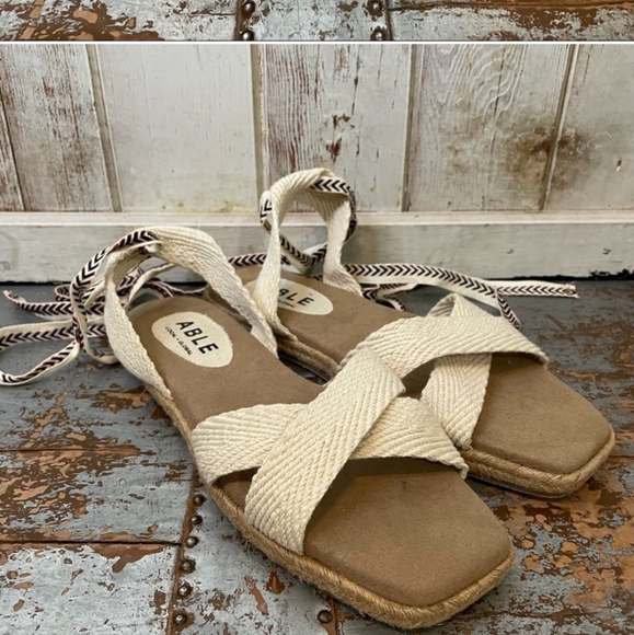 Able Pooja Lace Up Sandal - Picture 6 of 7